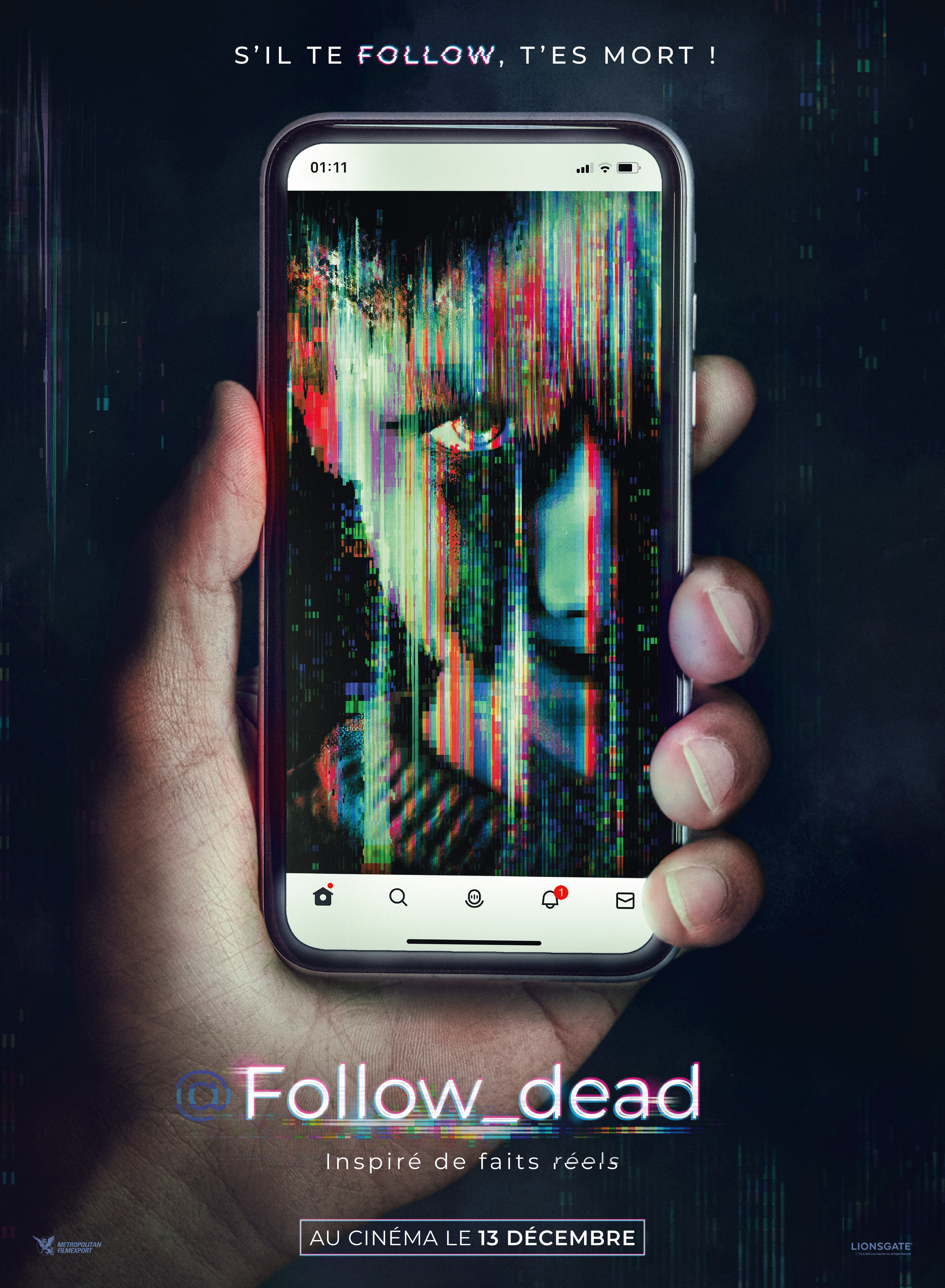 Envie d'un petit film fantastique ? On a la bande annonce de S'il te follow, t'es mort !